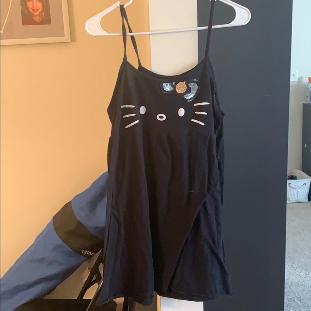 Hello kitty sleep tank top